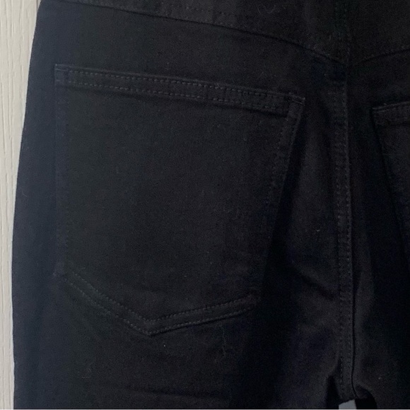 Cabi High Rise Black Stretch Denim Jeans Straight Leg Women’s Size 0 - Picture 10 of 14